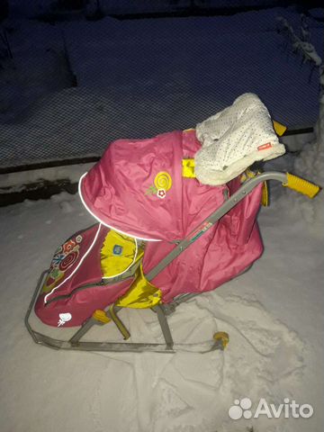 Коляска санки
