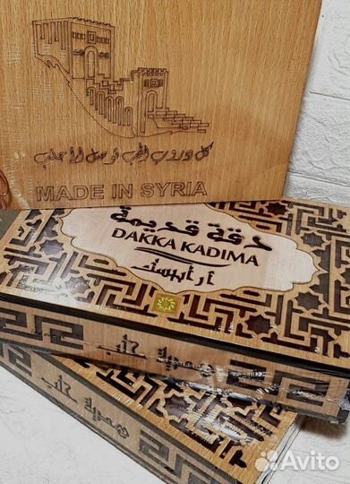 Набор мыло Сирия/Алеппо/дерево 6 шт