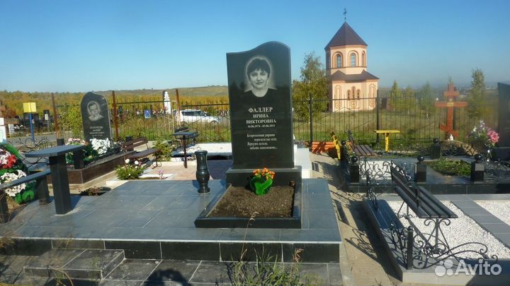 Памятники. Благоустройство мест захоронений