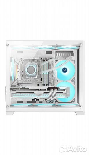 Корпус mATX Formula Crystal Z5 TG белый