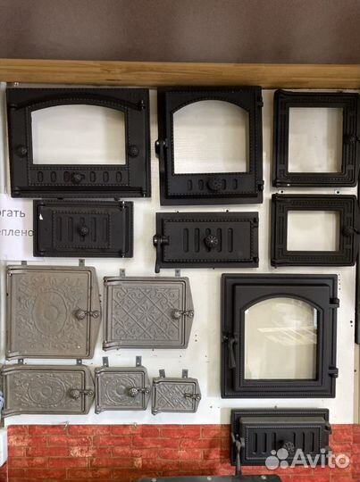 Чугунные дверки для печей и каминов