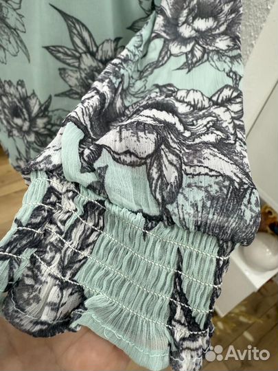 Шифоновая блузка денскся 44 46
