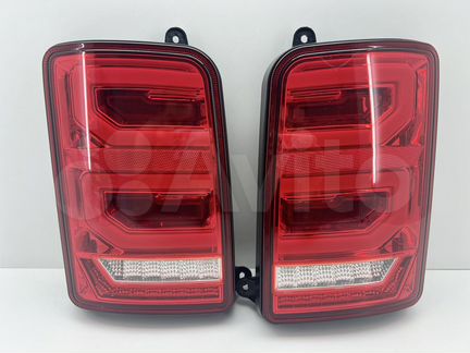 Светодиодные LED задние фонари Нива Range Rover
