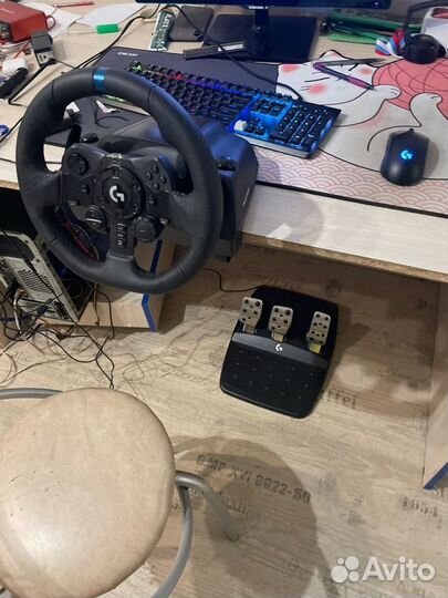 Руль logitech g923