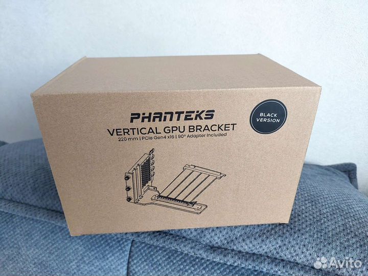 Держатель видеокарты + шлейф Pci 4.0 (Новый)