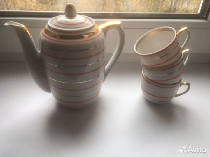 Сервиз кофейный радио волны