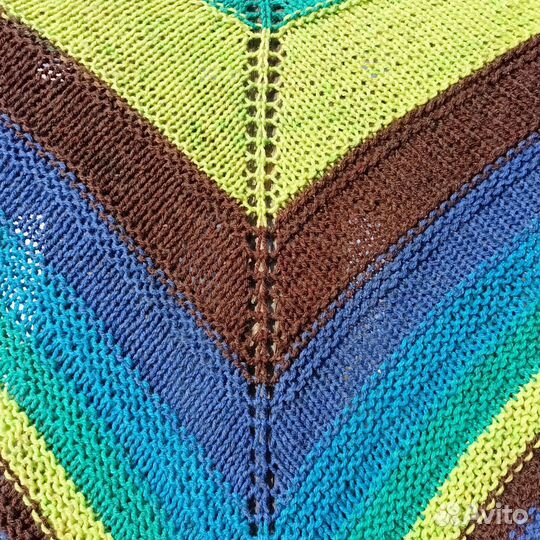 Шаль платок бактус ручная работа