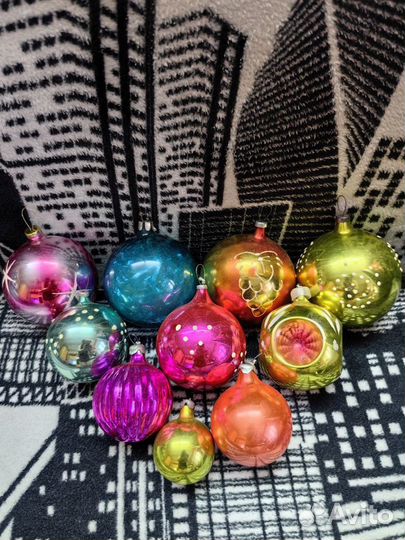 Елочные игрушки СССР