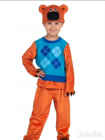 Карнавальный костюм мишка р. 98-104