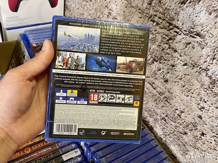 GTA 5 Premium Edition PS4 (новые)