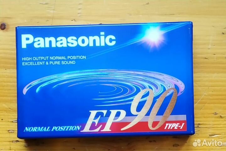 Компакт кассета Panasonic EP90