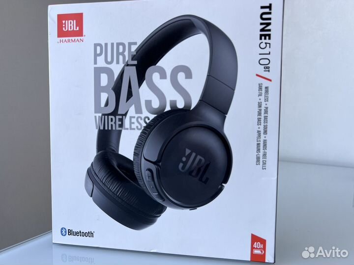 Беспроводные наушники jbl tune 510bt