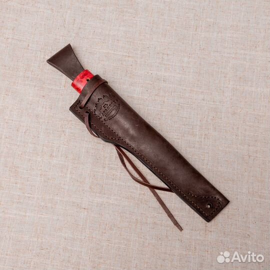 Нож Якут Большой-сталь К340, карельская береза