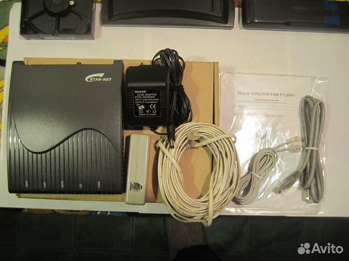 Маршрутизаторы модемы роутеры adsl2 ethernet 3 шт