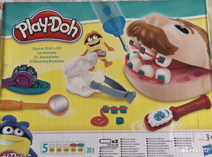 Play doh мистер зубастик