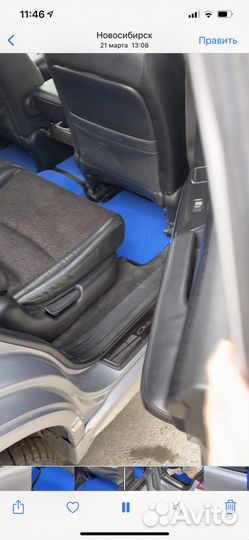 Автомобильные коврики 3D eva Honda Odyssey Абсолют