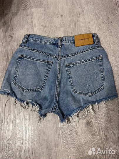 Женские джинсовые шорты pull&bear