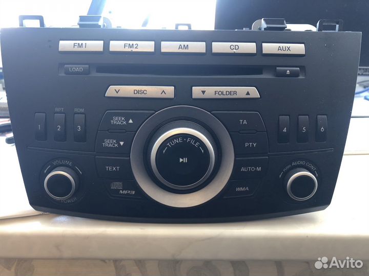 Магнитола на Mazda 3 BL