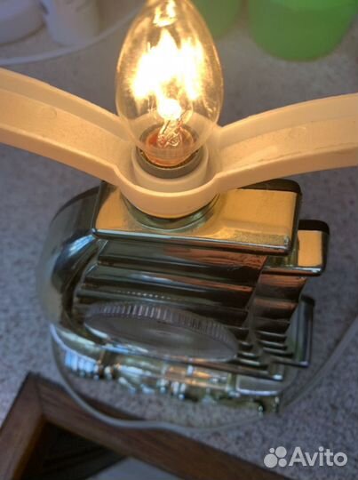 Часы-будильник-светильник бу