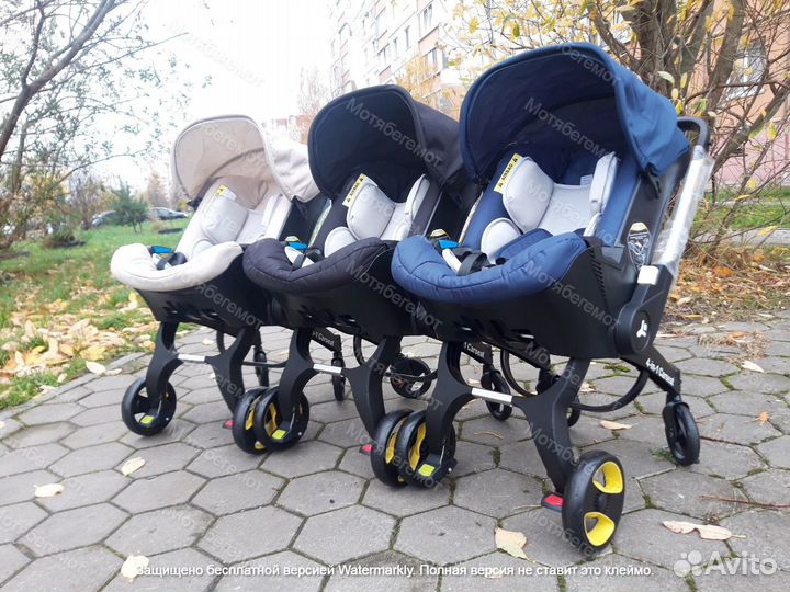 Детская коляска-автокресло 4в1 полный комплект