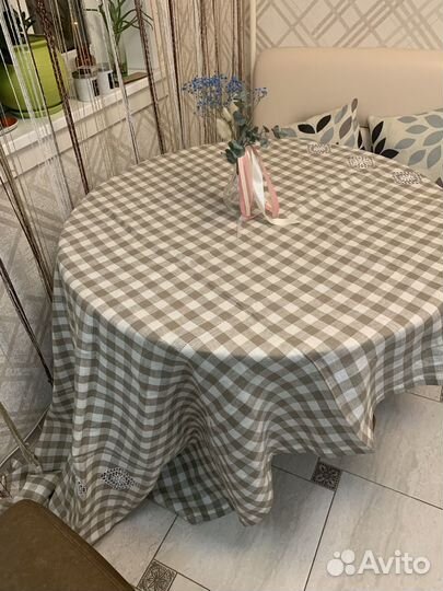 Скатерти лен, хлопок