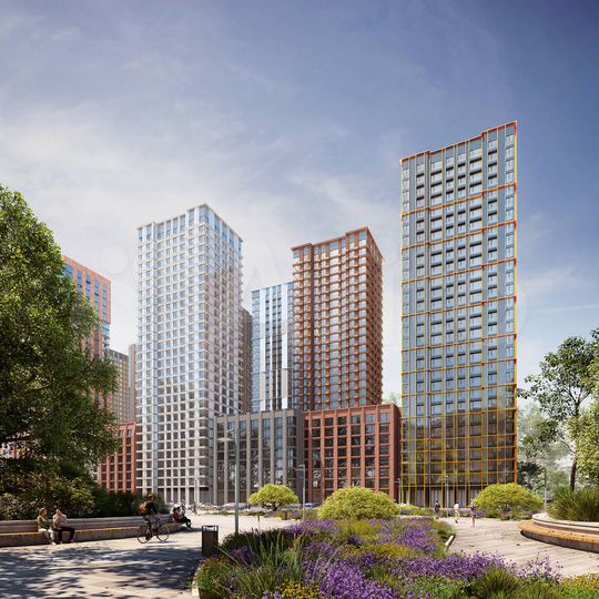 2-к. квартира, 58,1 м², 15/30 эт.