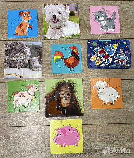Пазлы для малышей