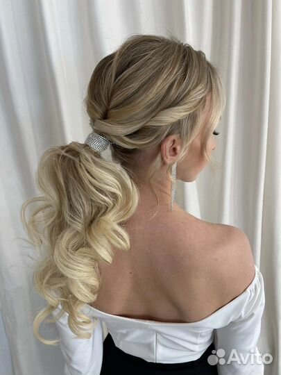 Свадебные прически и макияж