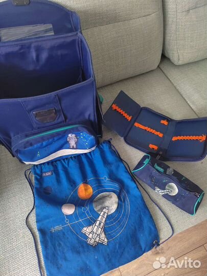 Рюкзак школьный/ранец для мальчика herlitz