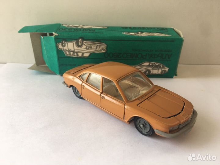 Модель PO-80 1/43 СССР в коробке