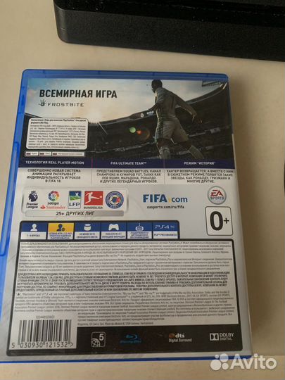 Игры для приставок ps4 FIFA 18