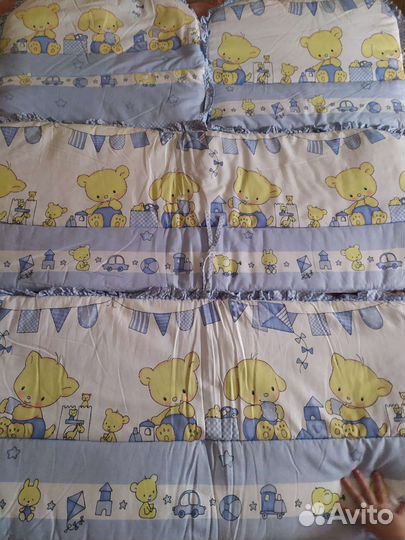 Балдахин, матрас, бортики