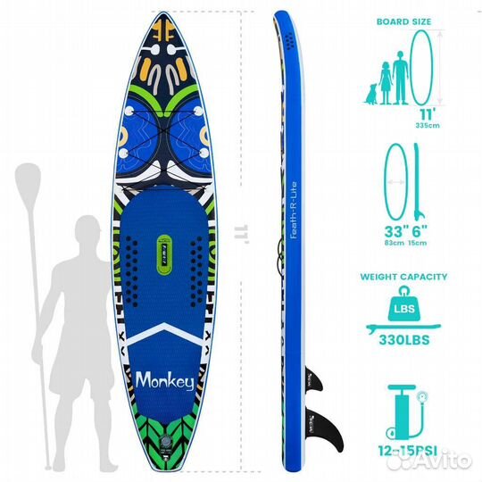 Сапборд Supboard FunWater Monkey