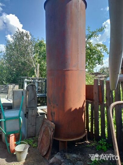 Ёмкость металлическая 0,8х3м