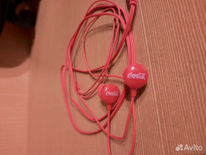 Наушники проводные Coca Cola