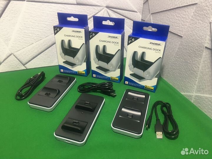 Зарядная станция PS5 dobe Charging Dock
