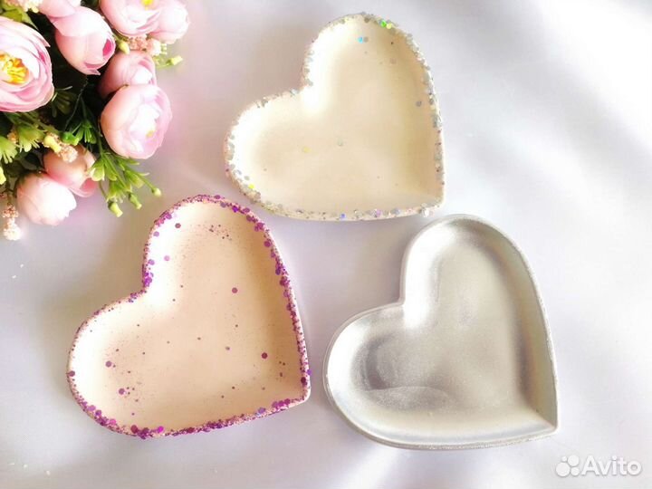 Подставка под свечу из гипса