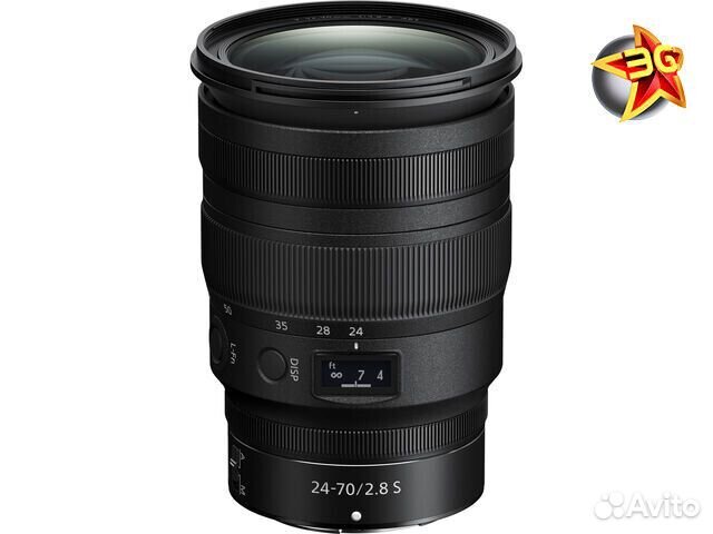Объектив Nikon 24-70mm f/2.8S Nikkor Z