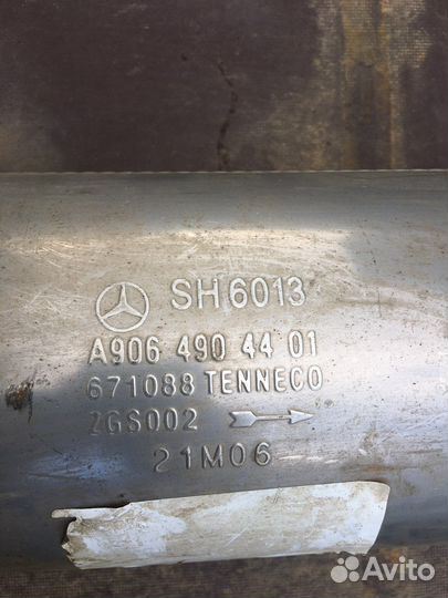 Выхлопная труба Mercedes Sprinter