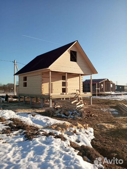 Строительство домов из профилированного бруса