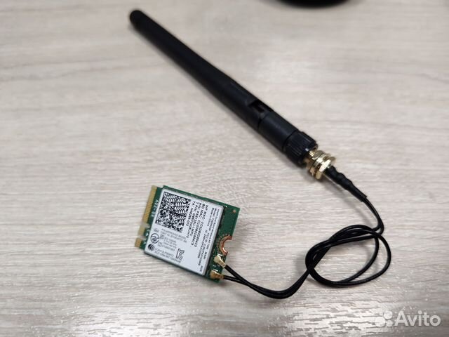 Wifi Bluetooth адаптер pci m2 с антенной купить в Москве | Электроника ...