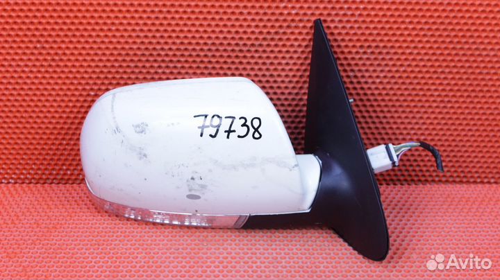 Зеркало заднего вида боковое правое Hyundai Santa