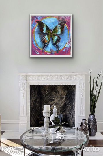 Картина маслом в интерьер 