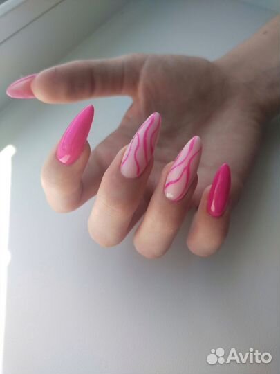 Маникюр с покрытием гель лак