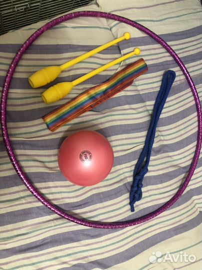 Гимнастический набор предметов