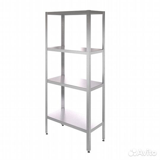 Стеллаж со сплошными полками cryspi ск 1500/400