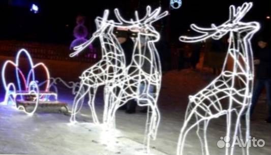 Архитектурная подсветка. Уличные фигуры