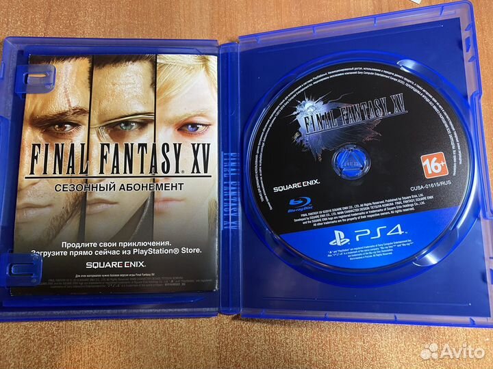 Final Fantasy XV на ps 4