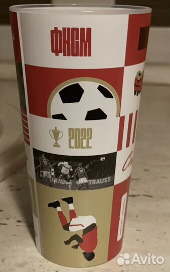 Коллекционный стаканчик фк Спартак виктор мозес