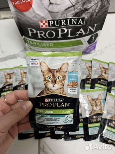 Корм для кошек Pro Plan